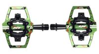 par de pedales automaticos ht components t2 sx camo verde