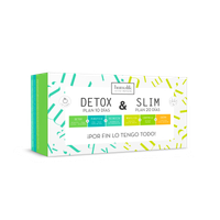 pack detox  slim 10  20 sobres 10  120 comprimidos