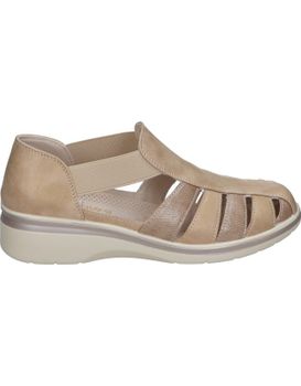 Sandalias Cerradas Para Mujer Amarpies Amd28402 Color Camel 36