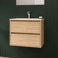 mueble de lavabo suspendido sado - 60 cm de ancho hera