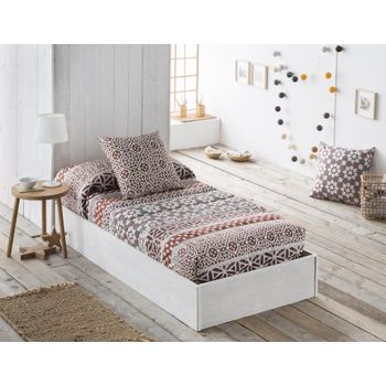Edredon Ajustable Modelo Etnic Jvr Cama 150