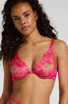 Hunkemöller Sujetador con Aros Sin Relleno Beatrice Rosa