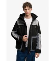 superdry para hombre m5012326a chaqueta cortavientos block negro xxl casual poliester reciclado