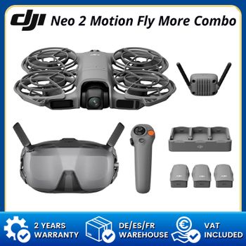 Dron con Cámara Dji Neo 2 Motion Fly More Combo, Imágenes de Alta Calidad 4K, Sensor Cmos de 1/2