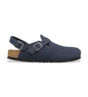 birkenstock para hombre 1030644 zuecos de piel tokio ajuste regular marino 44 plano hebilla casual