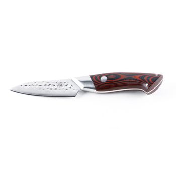 Cuchillo utilitario de 10cm en acero de damasco