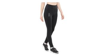 Mallas  strong termicas para mujer salomon cross warm negro  strong