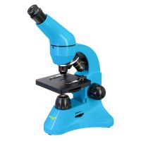 microscopio levenhuk rainbow 50l plus azul