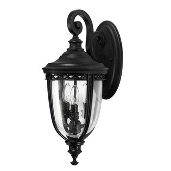 Aplique de pared de exterior english bridle m (3 luces)