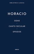Odas. Canto secular. Epodos