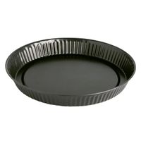 molde tarta hondo acero negro 32x3 cm