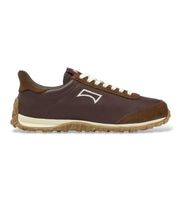 camper para mujer k201885-006 zapatillas de piel drift walk marron 41 plano ninguno casual