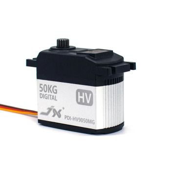 JX PDI-HV9050MG 50KG 160 grado Ángulo Alto Precisión Metal Gear Digital Estándar Servomotor Robot UAV Hobby Educación