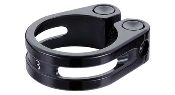 Abrazadera de tija de sillin bbb lightstrangler negra