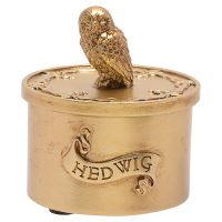 warner bros harry potter alumni caja de baratijas hedwig