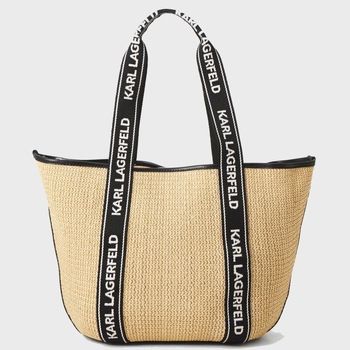 Karl Lagerfeld Bolso K/essential Raffia Bag para mujer