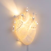seletti heart wall lamp