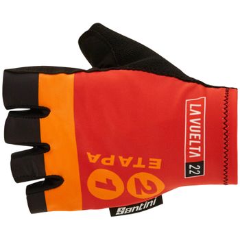 Santini La Vuelta 2022 Madrid Gloves - S