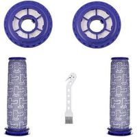 paquete de 2 filtros hepa de repuesto para aspiradora dyson dc41dc65dc66up13up20