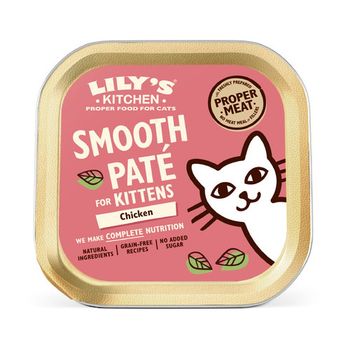 Lily's Kitchen Chicken Paté for Kittens - 19 x 85g