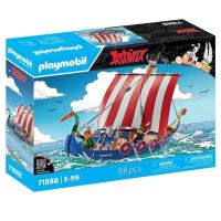 playmobil asterix barco pirata 71888 88 piezas