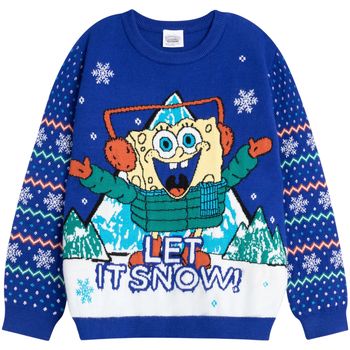 Spongebob Squarepants Jersey Let It Snow para niña
