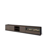 mueble tv humilladero-02 con chimenea electrica y almacenaje