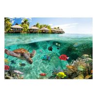 papel pintado 3d - bajo la superficie del agua 200x140 cm
