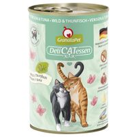 granatapet delicatessen 6 x 400 g - caza y atun