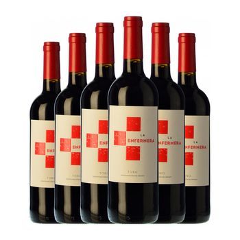 Terra D'uro Vino Tinto La Enfermera Toro Joven 75 Cl 14.5% Vol. (pack De 6 Unidades)