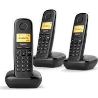 gigaset gigasettelefono fijo inalambrico a170 trio