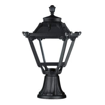Dopo Lighting - Baliza De Jardìn Indura Mini 4 Ip55 E27 M·x. 42w Negro