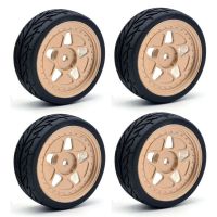 4pcs neumaticos de repuesto y ruedas de metal rims 6630 para modelos de vehiculos zd racing ex16 s16 116 rc car