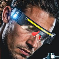 nueva lampara multifuncional con sensor tipo gafas carga tipo c lampara para reparacion de gafas lampara especial para mantenimiento de gafas