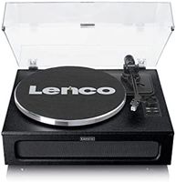 lenco ls-430bk tocadisco tocadiscos de traccion por correa negro