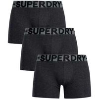 superdry calzoncillos pack de 3 calzoncillos tipo boxer de algodon organico para hombre