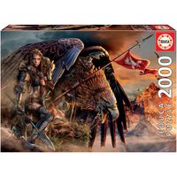 educa borras puzzle eagle rider 2000 piezas educa borras