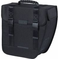 basil alforja derecha tour mik 14l impermeable poliester negro con reflectantes 34x14x34 cm