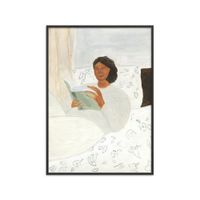 poster morning read marco negro - 30x40 cm