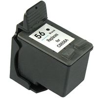 compatible black hp 56 ink cartridge replaces hp c6656ae