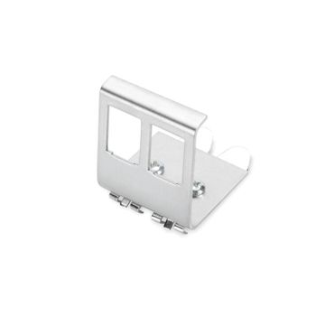 Adaptador de carril DIN Digitus AN-25185 2 puertos Keystone metálico
