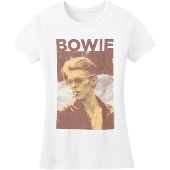 David Bowie Camiseta manga larga Sking para mujer
