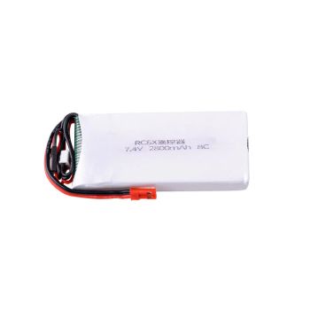 Batería Lipo de 7.4V 2800mAh 2S 8C con enchufe JST para el transmisor RadioLink RC8X