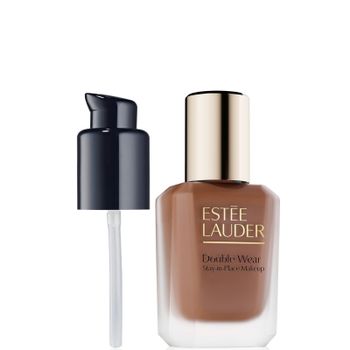 Estée Lauder Double Wear Longwear Matte Foundation SPF 10 & Pump Bundle (Various Shades) - 7W1 Deep Spice