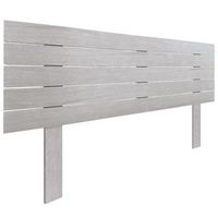 cabecero de madera reciclada dm estilo palet horizontal con patas 135x115cm camas 135 - artico