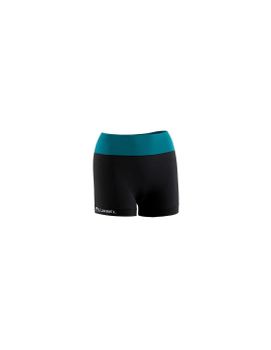 Pantalones de Trail Lurbel Venus Lite Shorts W Mujer Negro/Turquesa