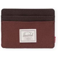 herschel cartera charlie wallet - bitter chocolatedark roast para hombre