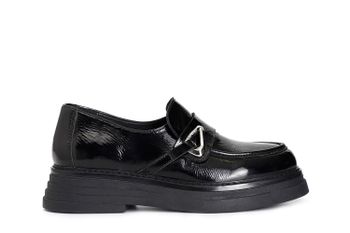 mocasín mujer naplak con complemento black