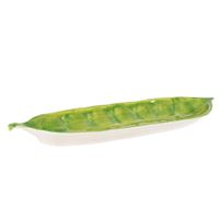 cuenco de gres de lunares verde