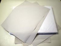 paper floor mats white qty x 200